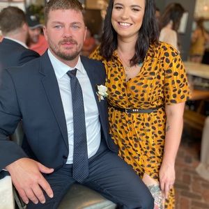 Anthropologie Animal Print Dress